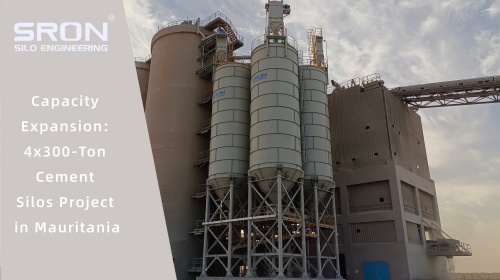 Проект расширения цементного силоса емкостью 4 x 300 тонн в Мавритании